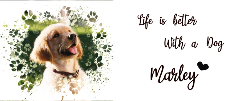 Tasse "With a Dog" – Bild 3
