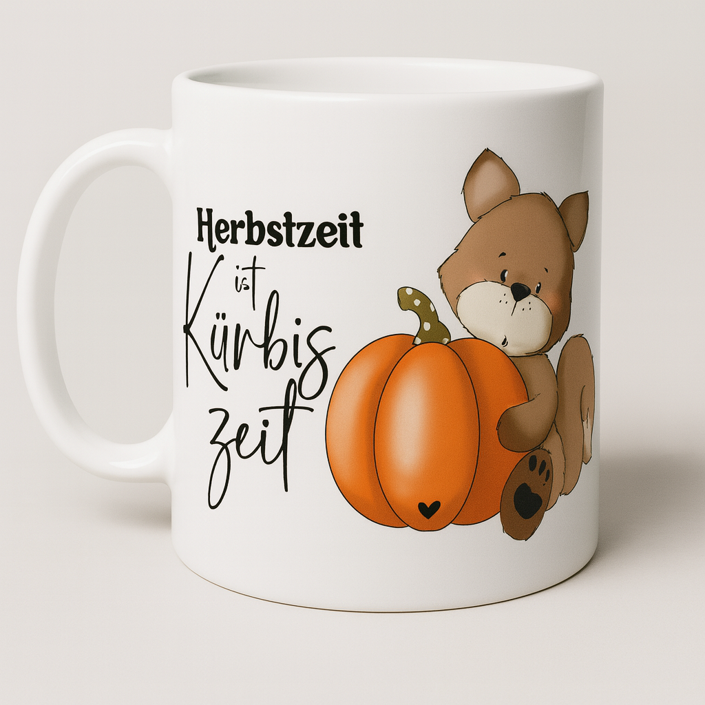 Tasse "Kürbiszeit"