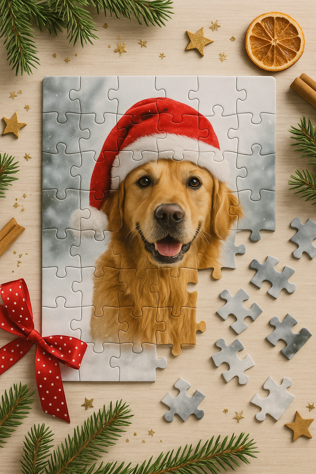 Puzzle + Kühlschrankmagnet – mit deinem Wunschfoto