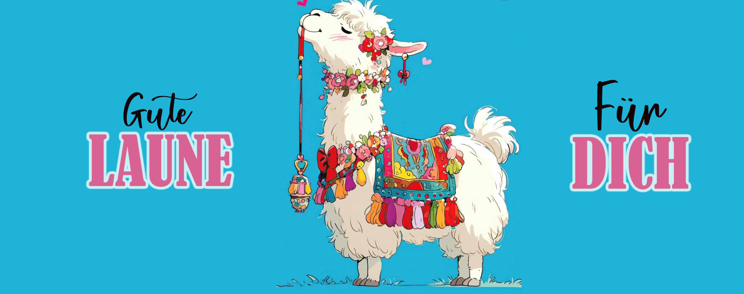 Gute Laune-Lama Tasse – Bild 2