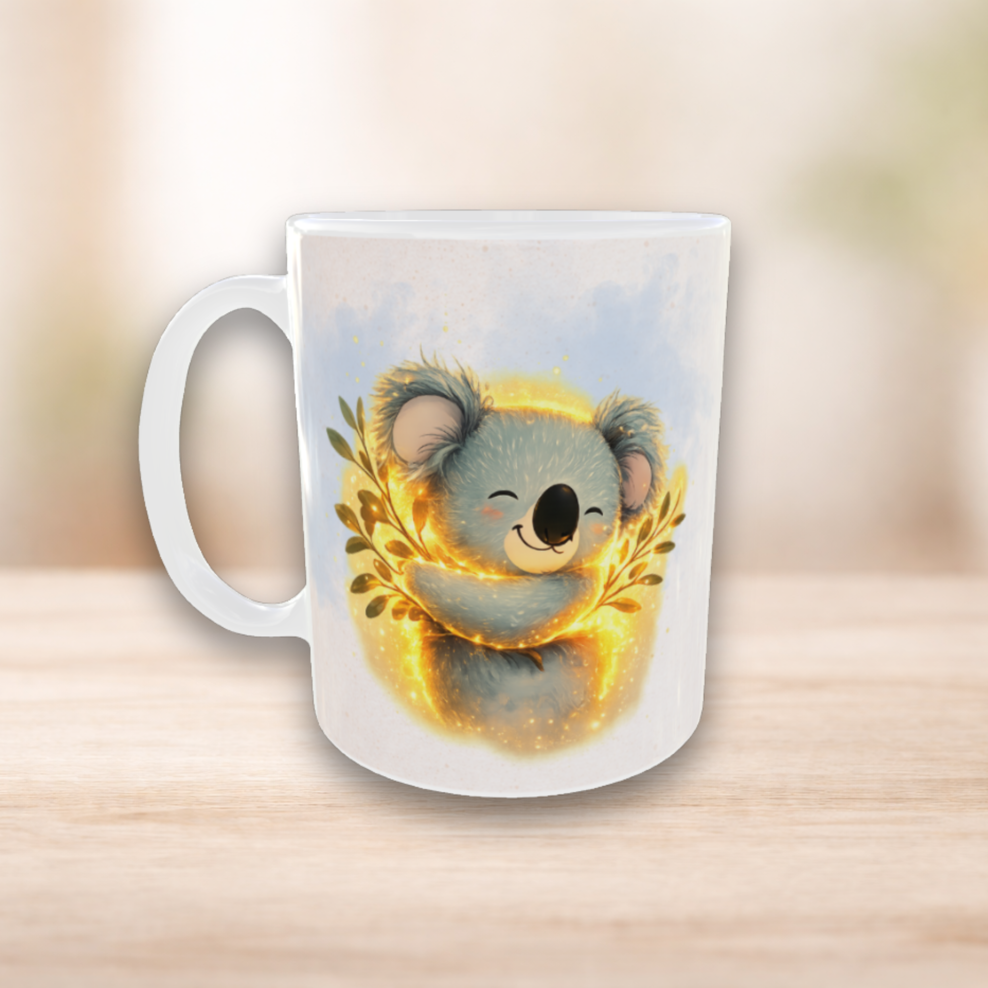 💛Wohlfühl-Keramiktasse mit Koala – ein Moment voller Wärme