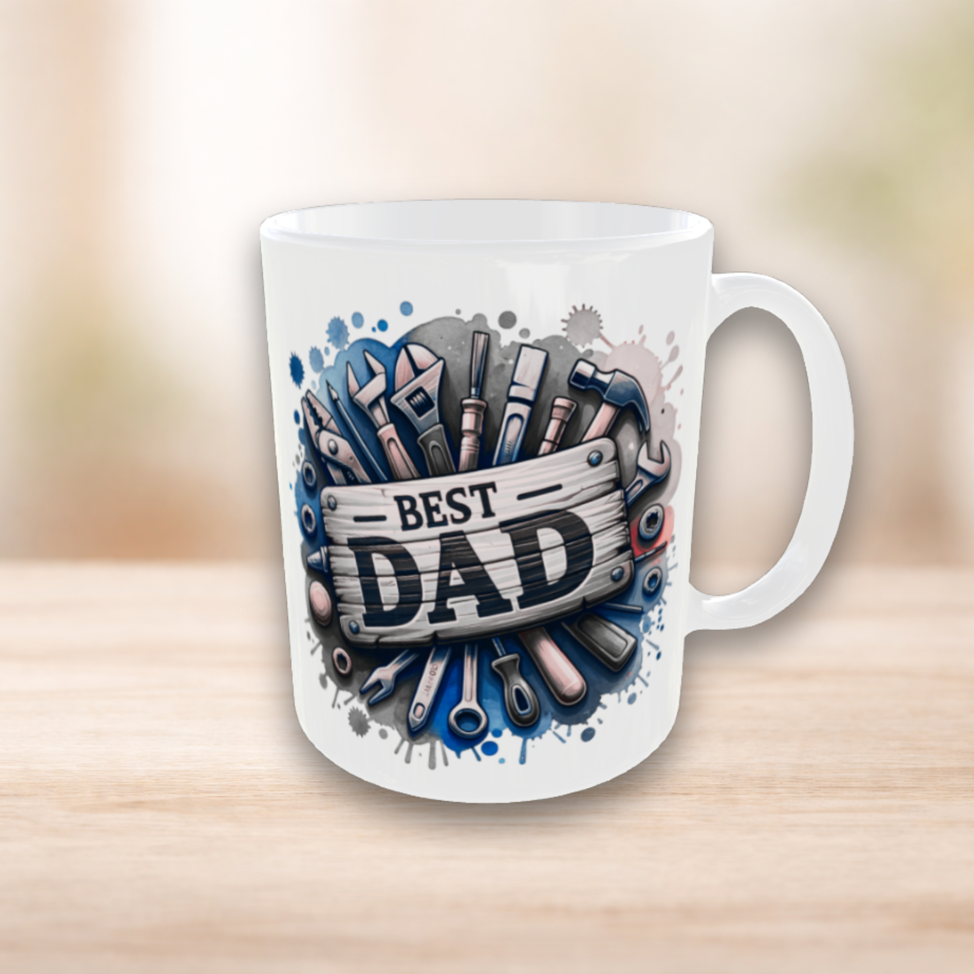 Best Dad – Keramiktasse für echte Alleskönner